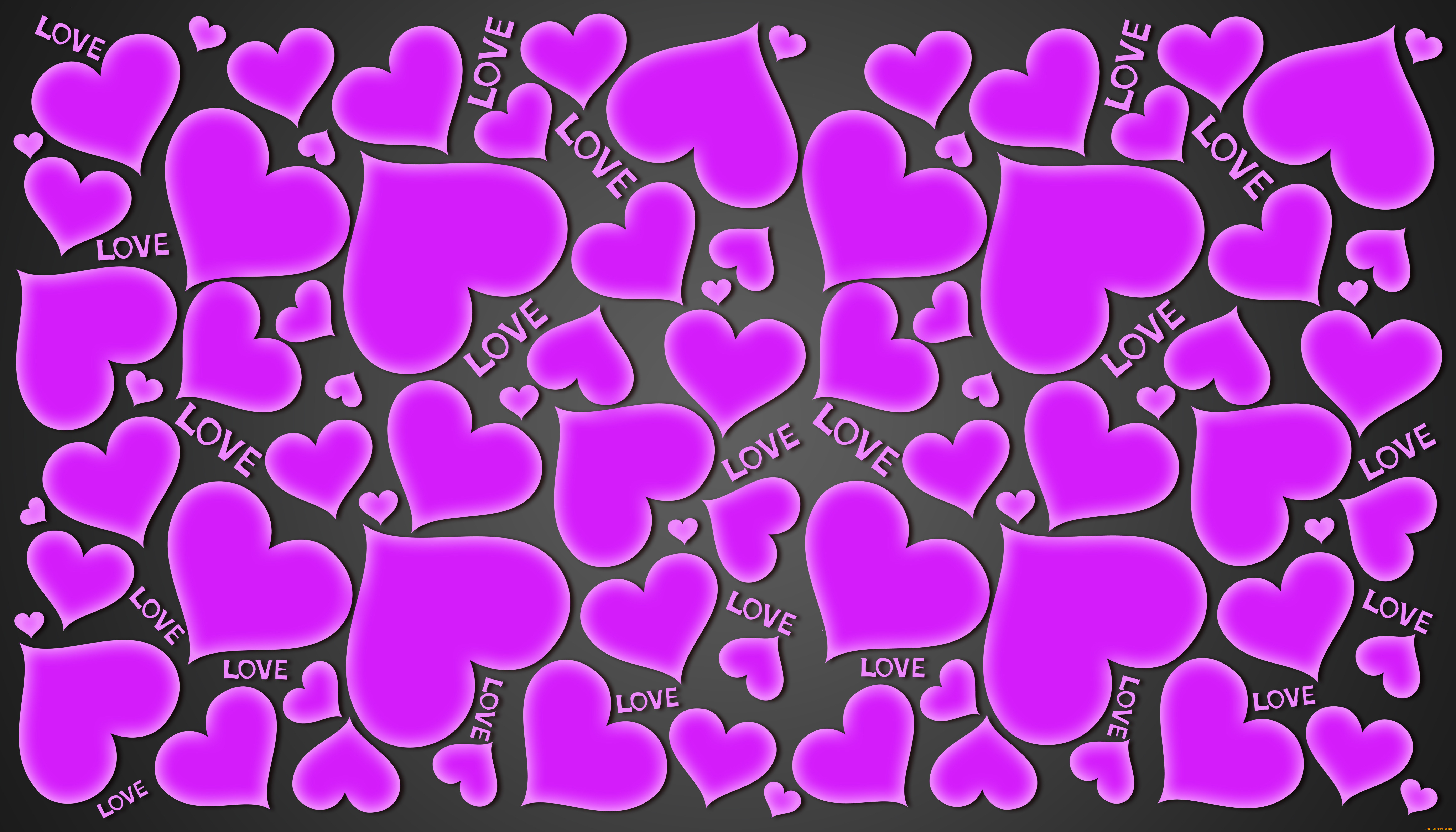 ,   ,  ,  , love, gradient, hearts, purple, background, 